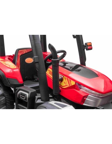 Tractor Vehicle BLAST With Trailer Red