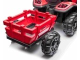 Tractor Vehicle BLAST With Trailer Red