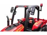 Tractor Vehicle BLAST With Trailer Red