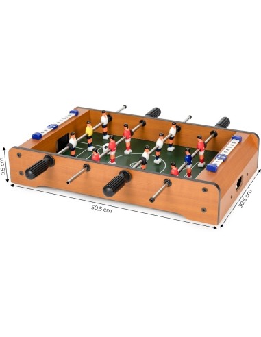 Mini table football for children two balls guides