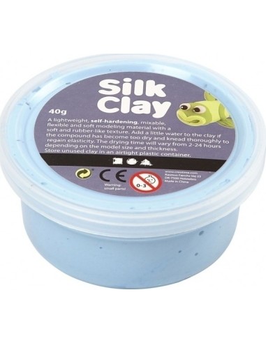 Silk Clay - blue, 40 g