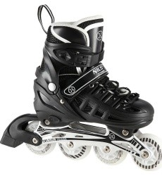 NH10905 4in1 INLINE/ICE-SKATES NILS EXTREME - Black