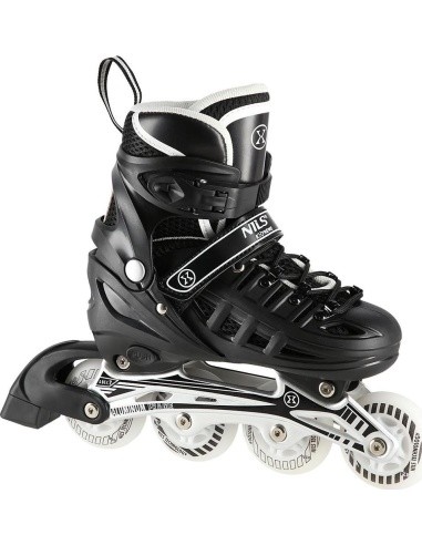 NH10905 4in1 INLINE/ICE-SKATES NILS EXTREME - Black