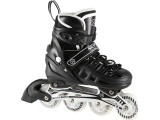 NH10905 4in1 INLINE/ledo čiuožyklos NILS EXTREME - Juoda