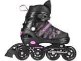 NH11912 2IN1 IN-LINE SKATES/HOCKEY ICE SKATES - Black/Blue