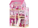 Wooden doolhouse with Furniture and LED EcoToys