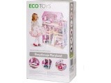 Wooden doolhouse with Furniture and LED EcoToys