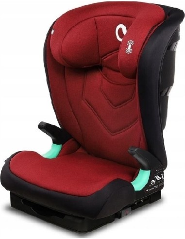 Car Seat Lionelo Neal Red Burgundy, 15-36kg