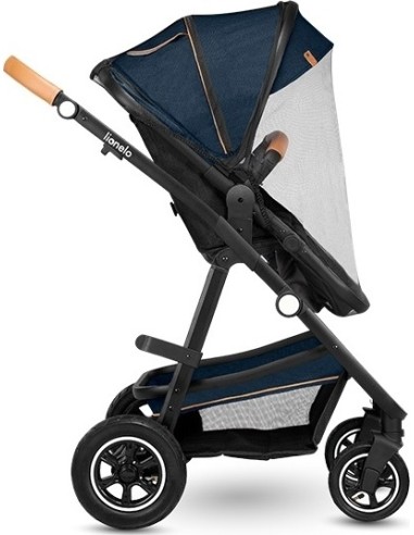 Vežimėlis Lionelo Amber 3in1 Blue Navy