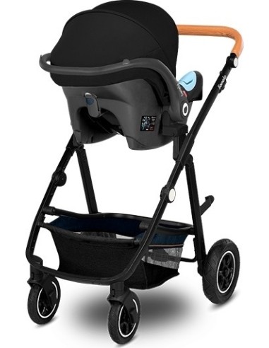 Vežimėlis Lionelo Amber 3in1 Blue Navy