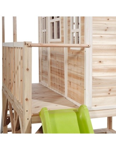 EXIT Loft 550 wooden playhouse - natural