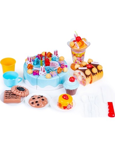 Birthday Party Cake Cutting Set, 75 Pcs.