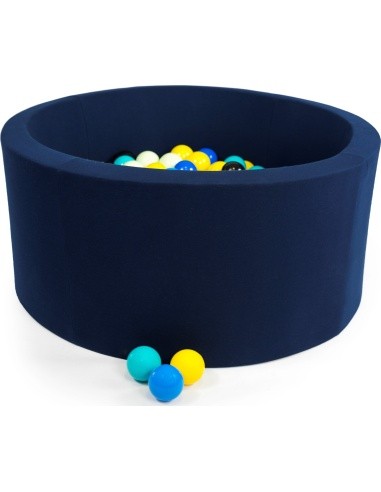 Ball Pool Misioo Smart - Navy Blue, Round