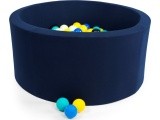 Ball Pool Misioo Smart - Navy Blue, Round