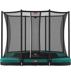 BERG Ultim Favorit InGround 280 Green + Safety Net Comfort