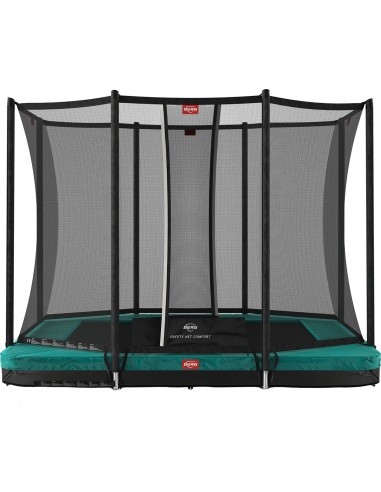 BERG Ultim Favorit InGround 280 Green + Safety Net Comfort