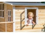 EXIT Loft 550 wooden playhouse - natural