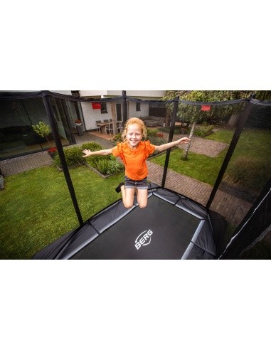BERG Ultim Favorit InGround 280 Green + Safety Net Comfort