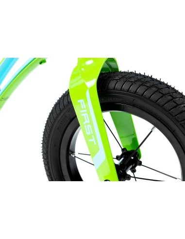 Balansinis dviratukas Karbon First green-blue