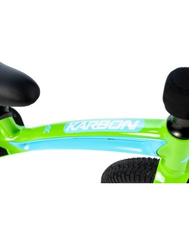 Balansinis dviratukas Karbon First green-blue