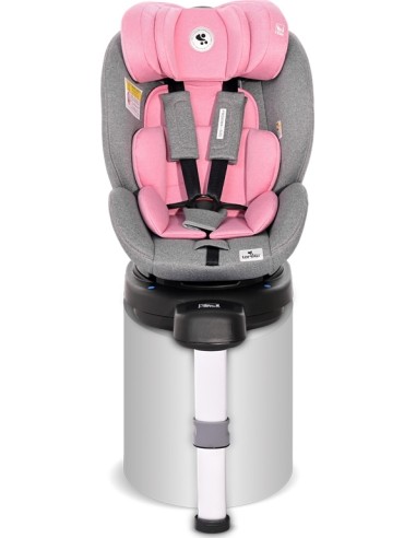 Automobilinė kėdutė Lorelli Proxima,0-18kg, rožinė ir pilka