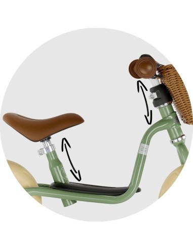 PUKY LR M Classic retro-green balance bike