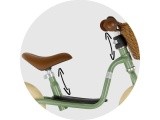 PUKY LR M Classic retro-green balance bike