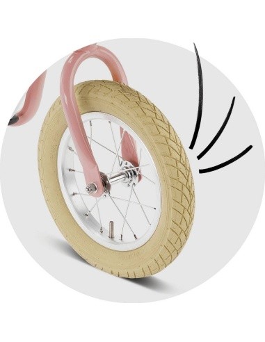 Balansinis dviratukas PUKY LR XL Br Classic retro-rose
