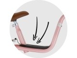 PUKY LR XL Br Classic retro-rose balance bike