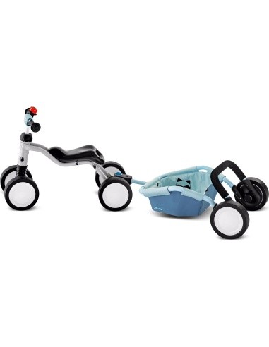 Balansinis dviratukas PUKY Traily retro-blue/ blue