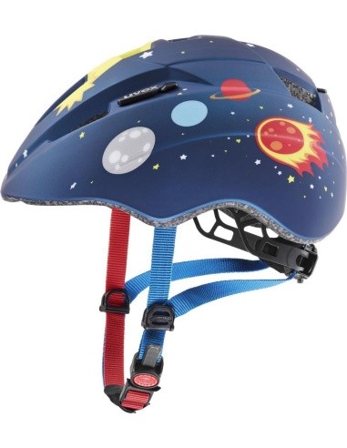Šalmas Uvex Kid 2 cc dark blue rocket mat