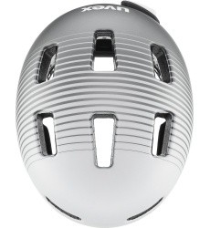 Šalmas Uvex city 4 white-grey matt WE-55-58CM