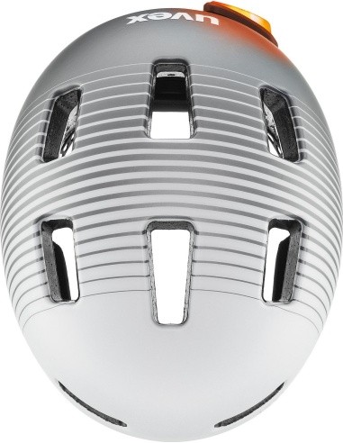 Šalmas Uvex city 4 white-grey matt WE-55-58CM