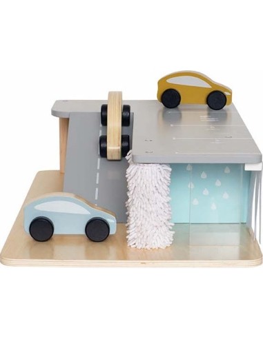 Garage and car wash
