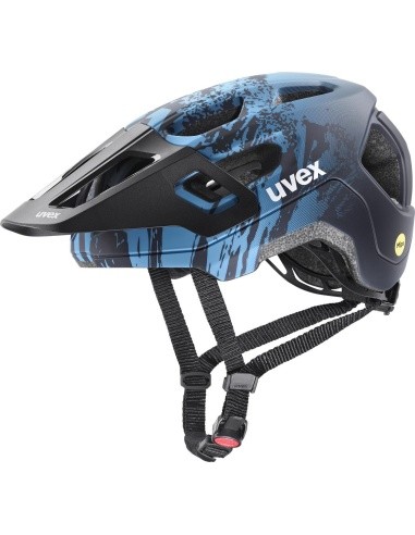 Šalmas Uvex react jr. MIPS azure - deep space matt
