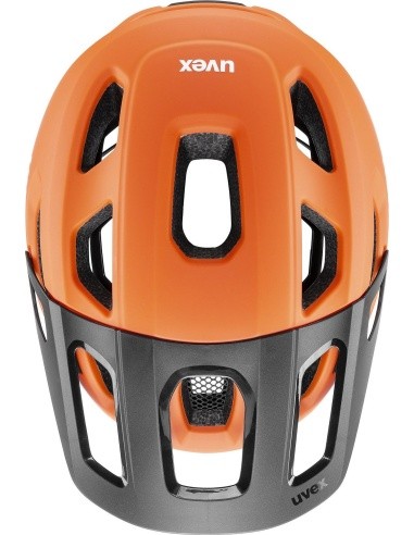 Šalmas Uvex react jr. MIPS papaya matt