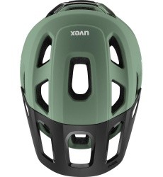 Šalmas Uvex react MIPS moss green-black matt