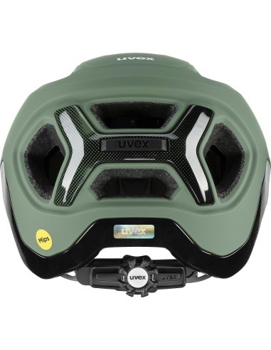 Šalmas Uvex react MIPS moss green-black matt