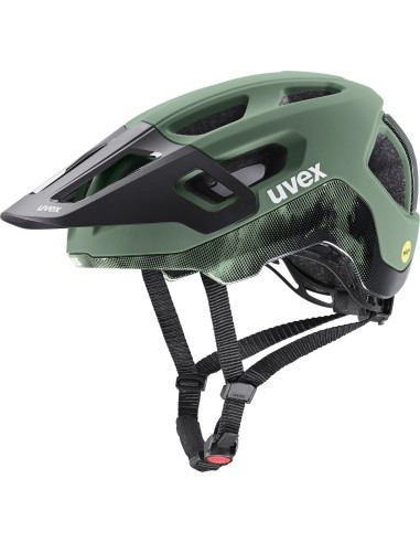Šalmas Uvex react MIPS moss green-black matt