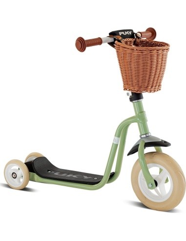 Paspirtukas PUKY R 1 Classic retro green