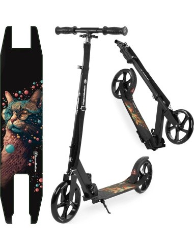 Paspirtukas HyperMotion Vibe black