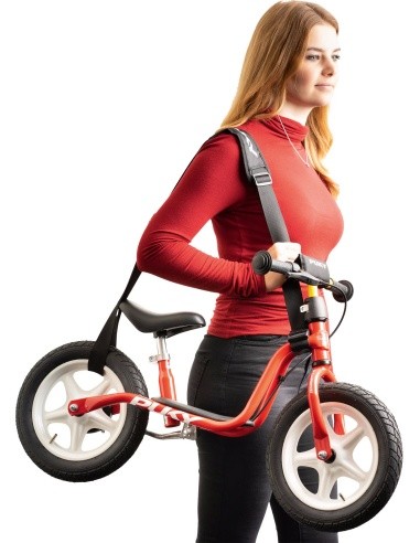 Dirželis PUKY TG Buddy black (balance & scooters)