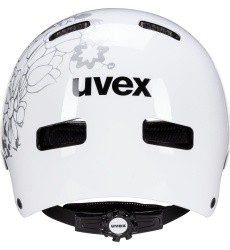Šalmas Uvex Kid 3 white flower black