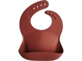Silicone Bib Mushie Spice