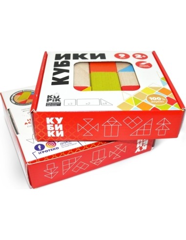 Igroteco Building block mini set, 9 pcs.