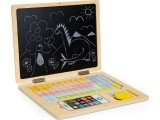 Educational Magnetic Board Laptop With Letters And Numbers Eco Toys, Bue