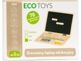 Educational Magnetic Board Laptop With Letters And Numbers Eco Toys, Bue