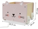 Wooden Trolley on a String For Blocks Eco Toys