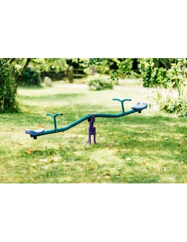 Rotating Seesaw Plum, Turqoise