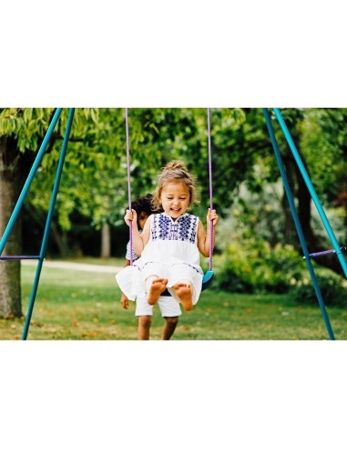 Single Swing Plum, Turqoise